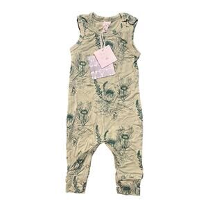 Kate Quinn Green Floral Bodysuit